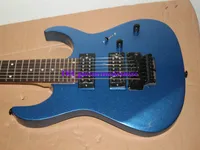 Neue 7 Schnüre Mahagonibaum der freien Verschiffen Qualitäts-elektrischen Gitarre in der blauen Farbe