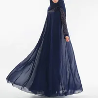 패션 이슬람 드레스 아라데아 이슬람 의류 여성을위한 말레이시아 길밥 Djellaba 로브 뮤직 맨 튜닉 튜닉
