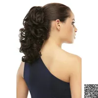 Echo Body Wave Ponytail Hair Extension Real Human Hair Drawstring Pony Tail Hairpiece 100g-140g Natural Black 1b # 120g