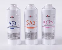 AS1 SA2 AO3 Aqua Peeling Solution 400ml por garrafa Hydra Dermaabrasão Rosto Limpo Facial Limpeza Cravo Líquido Repa