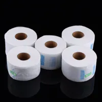 5rolls/Set Professional Neck Ruffle Paper Rolls Towel Disposable Neck Covering Hair Cutting Tools Hairdressing Collar Accessory