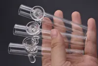 Nieuwe goedkoopste Labs Tabakspijpen Dikke Glazen Steamtroller Pijpen Clear Tube Stoom Roller Labs Roken Hookah Glas] Pijp Groothandel