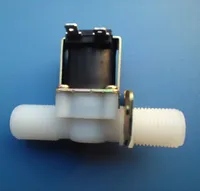 G1 Válvula de control de agua del calentador de agua / 2 normalmente abierto electromagnética plástico válvula normalmente cerrada la válvula de solenoide