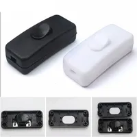 303 Switch Halfway Rocker Push Button Wippschalter Tischlampe Online Switch Black White Car Compurter Appliances DIY