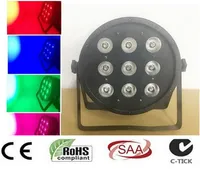9x12W RGBW 4IN1 LED Par 54 DJ PAR LED RGBW Lavagem Disco Luz DMX Controlador Frete Grátis