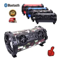 BS-5502 Bazooka-Portable-Bluetooth-Stereo-Haut-parleur-Rechargeable-w-Light-AUX Pro-Extérieur-Bazooka-Portable-Bluetooth-Stereo-Haut-parleur-Recha