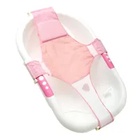 Baby Adjustable Bath Seat Bathing Bathtub Seat Baby Bath Net Safety Security Seat Support Infant Shower Cushion