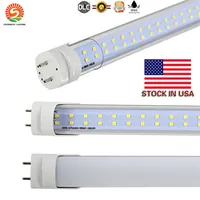 米国ストックT8 LEDチューブデイライトウォームG13 1.2メートルチューブライトは蛍光照明器具を置き換えます
