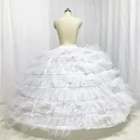 Designer Wedding Petticoat a sette strati con tulle duro per abito da sposa gonfio