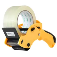 Qshoic قوة الصفراء ختم الأجهزة 60 ملليمتر الشريط القاطع (لا تشمل الشريط) آلة التعبئة والتغليف آلة باليد