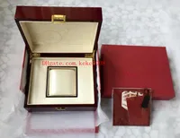 Luxe Hoge Kwaliteit Rode Horloges Originele Box Papers Kaart Houten Dozen Handtas Glas voor Nautilus Aquanaut 5711 5712 5990 5980 Horloges