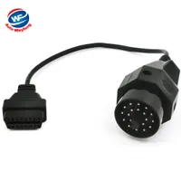 New OBD OBD II Adapter for BMW 20 pin to OBD2 16 PIN Female Connector e36 e39 X5 Z3 for BMW Car Diagnostic Cables and Connectors