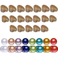 2018 Akoya 6-7mm DIY Perlen Variety Gut der Farbe Liebe Wunsch-Perlen-Frischwasser Austern einzeln Vakuumverpackung Fashion Trend Geschenk Überraschung