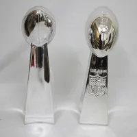 34cm American Football League Trophy Cup Die Vince Lombardi Trophy Höhe Replik Super Bowl Trophy Rugby-Nizza Geschenk