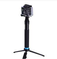 Telesin M Selfie Stick Set Sports Camera Aluminio Aleación Impermeable Selfie Stick Monopod con trípode Auto-Timer Pau De Selfie