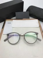 جديد النظارات الإطار النساء الرجال العلامة التجارية مصمم النظارات إطارات مصمم ماركة نظارات إطار واضح عدسة النظارات الإطار oculos CH2132 وصندوق