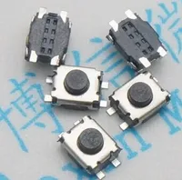 1000 unids smd 3 * 4 * 2 MM Micro botón 3X4X2 interruptor de tacto 4 pin pequeña tortuga solo metralla temperatura ic3x4x2MM
