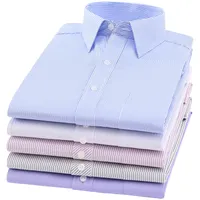 2018 Marka Yeni Moda Uzun Kollu Ince Erkekler Elbise Gömlek Tasarımcısı 4XL YN045 Yüksek Kalite Katı Erkek Giyim Fit Business Gömlek