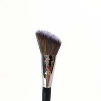 Pro Angled Blush Brush # 49 - Soft Blusher Powder Contouring Highlighting Brush - Brochas de maquillaje de belleza Blender tools