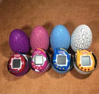 Nowa zabawka z keychain EDC Wielokolorowa kreskówka niespodzianka Egg Electronic Pet Mini Hand-Hold Machine, prezenty Toy WJ 003
