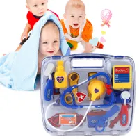 Kids Educational Pretend Doctor Case Toy Set Child Medical Kit Doctor Case 2018 Nieuwe Collectie Hoge Kwaliteit
