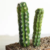 Populaire simulatie succulent planten DIY kunstmatige cactus bloem hoofd mode woondecoratie tropische planten Hot koop 2 6SM DD