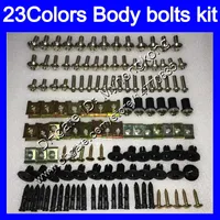 Fairing bolts full screw kit For KAWASAKI ZX10R 08 09 10 11 ZX 10R ZX-10R 2008 2009 2010 2011 Body Nuts screws nut bolt kit 25 Colors
