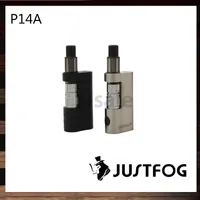 Justfog P14A Starter Kit con batteria 900mAh integrata 1.9ml Serbatoio a prova di bambino Protezione anti-sputa 100% originale