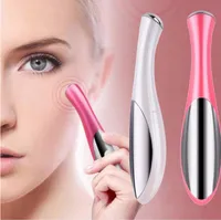 Skönhetsvård Mini Massage Enhet Pen typ Electric Eye Massager Facials Vibration Tunn Face Magic Stick
