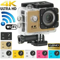 4K Ultra Hd Action camera F60 4K / 30fps 1080P sport WiFi 2.0 " 170D шлем Cam подводная водонепроницаемая спортивная камера с розничным пакетом JBD - M7