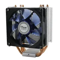 9cm Super Silent Fan Copper-Aluminium Combination PC Computer CPU Cooling Fan Cooler Högkvalitativ gratis frakt