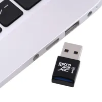 Pour Windows Mac Super Speed ​​MINI 5 Gbps USB 3.0 Adaptateur de lecteur de carte Micro SD / SDXC TF