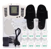 Hot Electrical Muscle Stimulator Therapy Massager Pulse Tens Acupuncture Full Body Massage Relax Care 16 pads