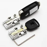 HUK Multi-Function Universal Auto or House Key Machine Fixture Clamp Locksmith Tools