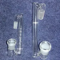 10 Stil Glasbong Adapter Dropdown-männlich oder weiblich 14 mm oder 18 mm mit Dach-Design Doppelglas Drop-Down