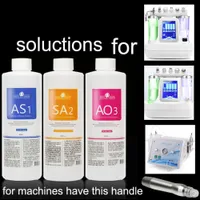 AS1 SA2 AO3 Aqua Peeling Solution 400ml per bottiglia per bottiglia Hydra Dermabrasion Siero del viso Siero detergente Blackhead Export Liquid Repair DHL