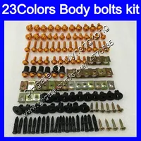 Fairing bolts full screw kit For HONDA CBR125R 02 03 04 05 06 CBR 125R CBR125 2002 2003 2004 05 2006 Body Nuts screws nut bolt kit 25Colors