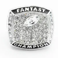 New Arrival 2017 Fantasy Football Team Championship Ring FFL Exquisite Football Anel Masculino for Fan Collection SP1274