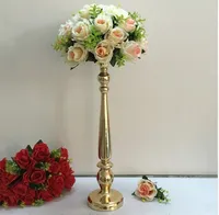 Nowy styl wysoki świecznik posiadacze świeca stoisko ślubne Centralne wydarzenie Event Road Lead Flower Rack DIY Home Decoration Best00101