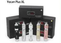 Starter Kit originale Yocan Evolve Plus XL 1400mAh Kit Vape Mods Kit Wax Vaporizzatore Four Quatz Rod Coil Vape Cartrdges Pen Silicone Jar