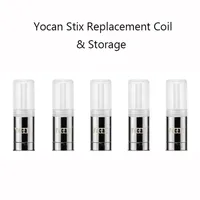 100% authentische Yocan Stix-Spulen-Starterkits Unabhängige Lagerung Keramikspule 0,6 ml Patronen Lagertank Ersatzspulen für Vape-Spulen