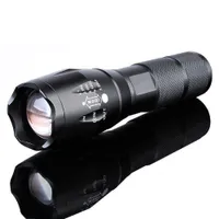 T6 Zoomable Tactical LED Flashlights Military 3800Lumens XM-L 18650 High Power Torch LED Lamp For Outdoor Camping Hiking