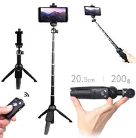 New YUNTENG 9928 Wireless Bluetooth Remote Extendable Selfie Stick Monopod Tripod Phone Stand Holder Mount phone Clip Holder