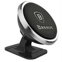 Baseus高品質の車の電話ホルダー360度GPS磁気モーライル電話ホルダーiPhone XS Samsung S9エアベントマウントスタンド用