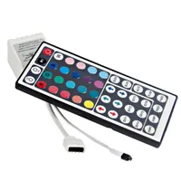 DC12V 44Key IR Remote Controller for SMD 3528 5050 RGB LED Strip Lights Mini Control Colors باهتة