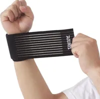 Elastic Sport Bandage Wristband Hand Gym Support Wrist Brace Wrap Tennis Cotton Weat Band Fitness Powerlifting