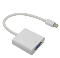 Профессиональный Thunderbolt Mini Displayport Display Port Mini DP к VGA адаптер кабель для MacBook Air Pro iMac Mac