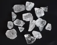 200g Bulk Natural Rough Stones Rock Crystal Reiki Healing rauwe edelstenen met een gratis pouch