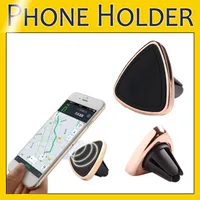 Universal Magnetic Car Mount Air Vent Car Phone Holder One Step Mounting Reinforced Magnet with retail box