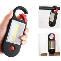 Flashlights Torches 2 Mode COB LED Outdoor Camping Light Inspection Lamp Hand Torch Work Light With Hook Magnet